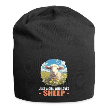 Sheep Sheep - Jersey Beanie - black - Front
