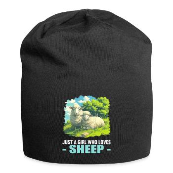 Sheep Sheep - Jersey Beanie - black - Front
