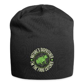 Frog Catcher Nature´s Dispatcher Frog - Jersey-Beanie - Schwarz - Vorne