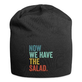 Denglisch Now We Have The Salad - Jersey-Beanie - Schwarz - Vorne