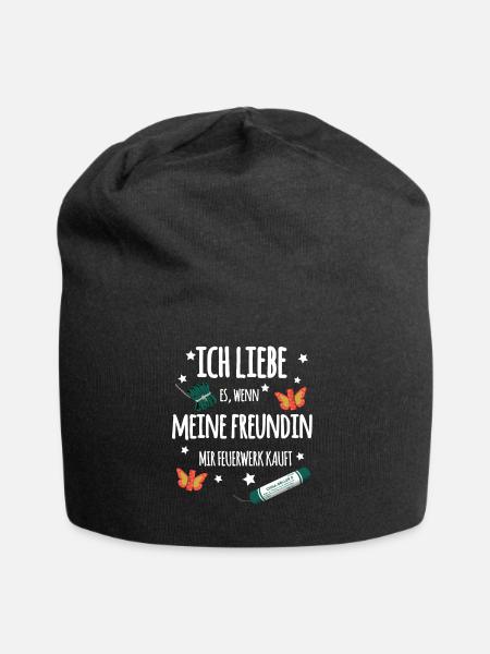 Pyro Partnerschaft - Jersey-Beanie - Schwarz