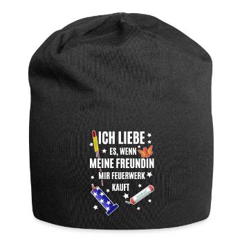 Pyro Freak - Jersey-Beanie - Schwarz - Vorne