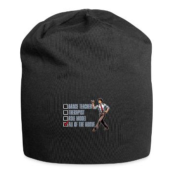 Dance Teacher Therapist Role Model Choreographer - Jersey Beanie - black - Front