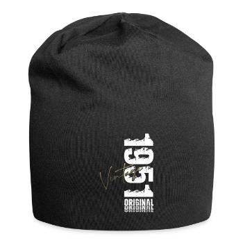 74th Birthday Original Vintage 1951 - Jersey Beanie - black - Front