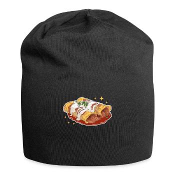 Enchilada Mexican Food Enchiladas Gift - Jersey Beanie - black - Front