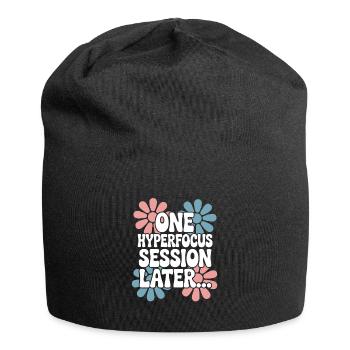 ADHS - Jersey-Beanie - Schwarz - Vorne
