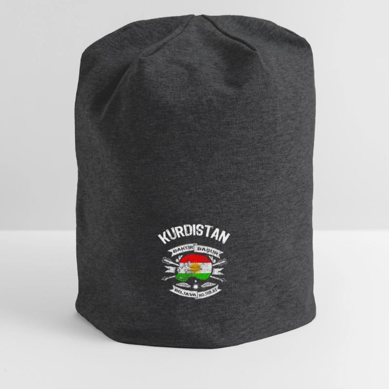 Drapeau du Kurdistan Bakur Bashur Rojava Rojhlt Newroz Bonnet en jersey