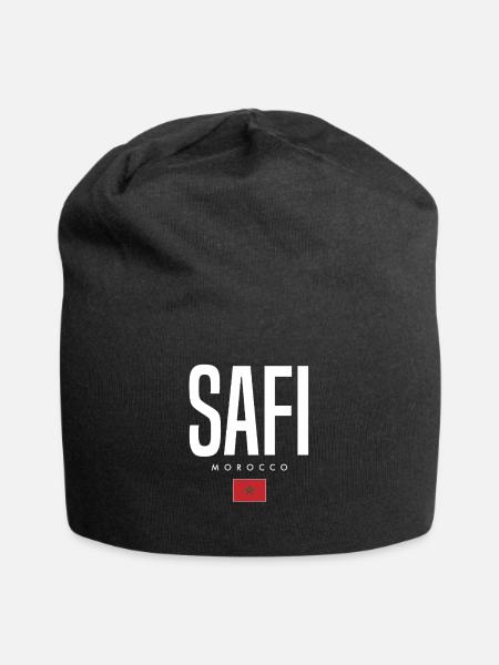 Safi Marokko - Jersey-Beanie - Schwarz
