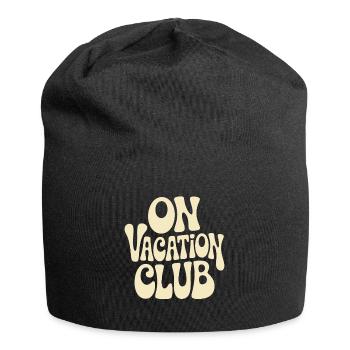 Vacation Club Summer Festival Vacation Beach Vacation - Jersey Beanie - black - Front