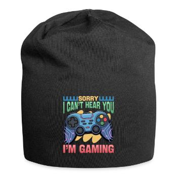 Gamer Gaming Controller Jeu Vidéo - Bonnet en jersey - noir - Devant