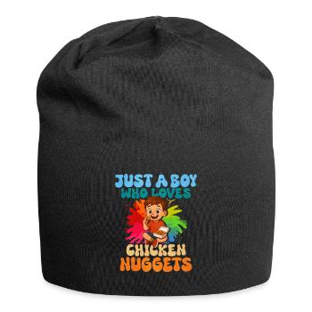 Chicken Nugget - Jersey Beanie - black - Front
