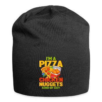 Chicken Nugget - Jersey Beanie - black - Front