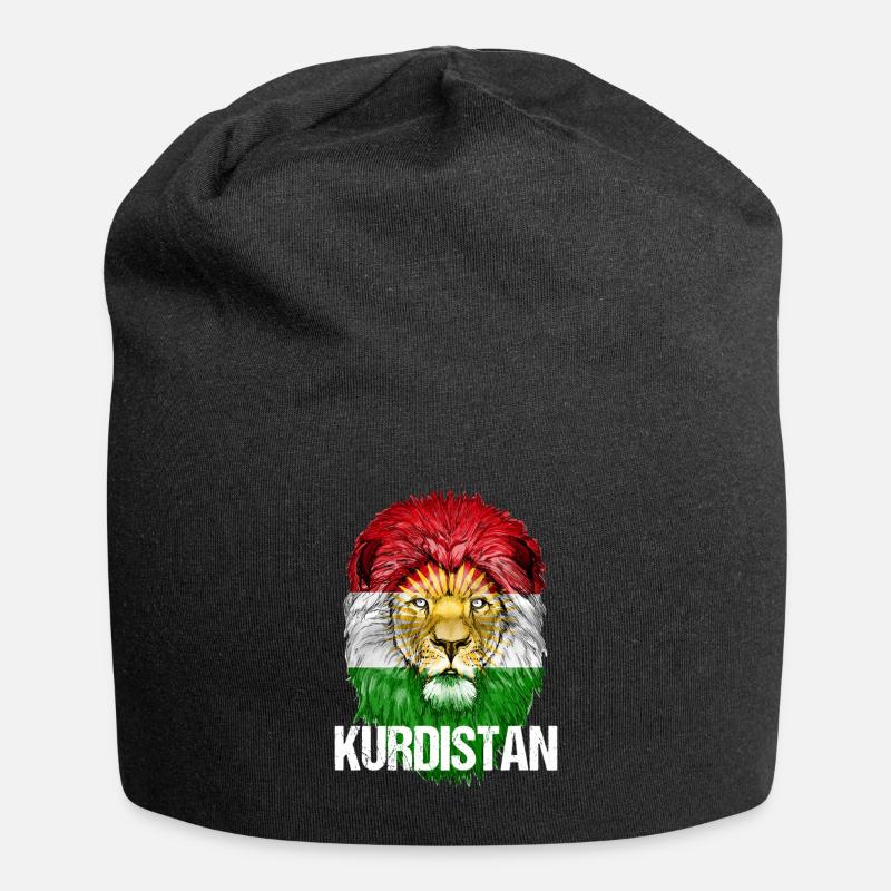 Drapeau du Kurdistan,Kurdistan,Syrie,Irak,Iran,Drapeau - Bonnet en jersey - noir