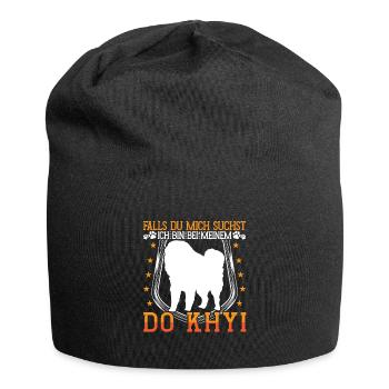 I'm with Do Khyi Tibetan Mastiff - Jersey Beanie - black - Front
