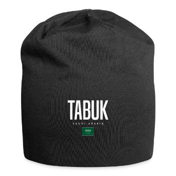 Tabuk, Arabie saoudite - Bonnet en jersey - noir - Devant