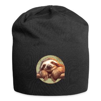 Faultiere Faultier - Jersey-Beanie - Schwarz - Vorne
