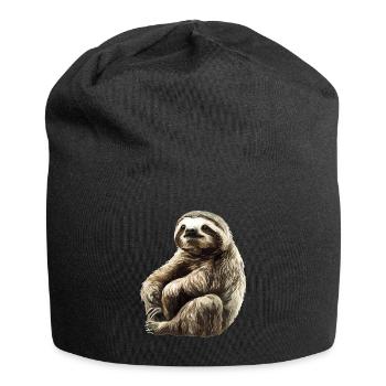 Faultiere Faultier - Jersey-Beanie - Schwarz - Vorne