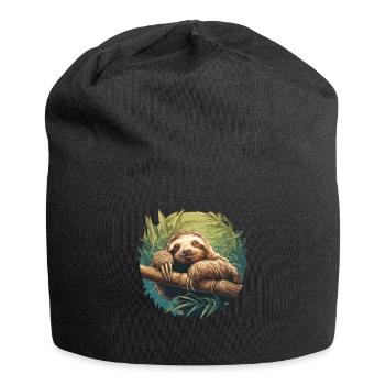 Faultiere Faultier - Jersey-Beanie - Schwarz - Vorne