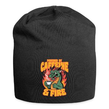 Dragon Coffee Mythical Creatures - Jersey Beanie - black - Front