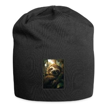 Faultiere Faultier - Jersey-Beanie - Schwarz - Vorne