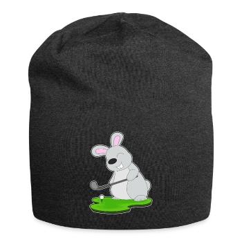 Hase Golf Golfschläger - Jersey-Beanie - Anthrazit - Vorne