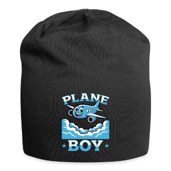 Avion Enfants Voyage Pilote Tout-petit - Bonnet en jersey - noir - Devant