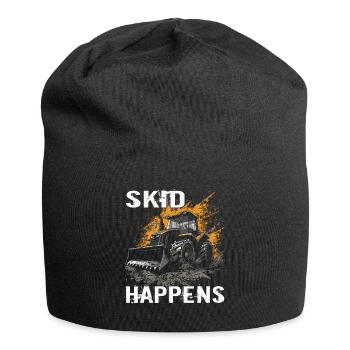 Skid steer loader enthusiasts - Jersey Beanie - black - Front