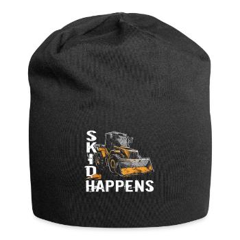 Skid steer loader enthusiasts - Jersey Beanie - black - Front