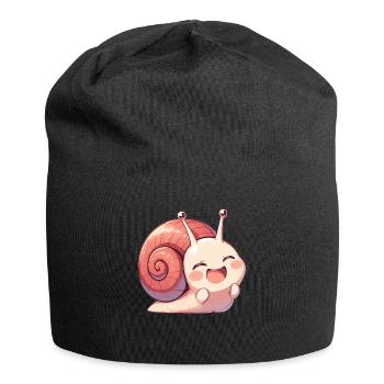 Escargots Escargot - Bonnet en jersey - noir - Devant