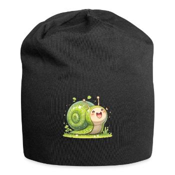 Escargots Escargot - Bonnet en jersey - noir - Devant