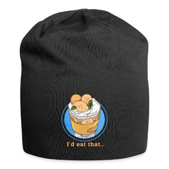 Banana Pudding Banana Pudding Gift - Jersey Beanie - black - Front