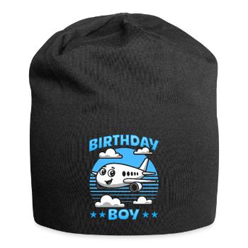 Avion Enfants Voyage Pilote Tout-petit - Bonnet en jersey - noir - Devant