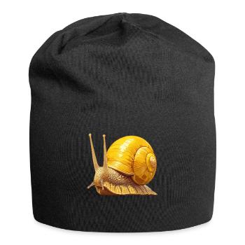 Escargots Escargot - Bonnet en jersey - noir - Devant