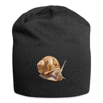 Escargots Escargot - Bonnet en jersey - noir - Devant