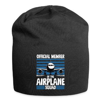 Avion Enfants Voyage Pilote Tout-petit - Bonnet en jersey - noir - Devant