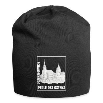 Schwarzenberg Perle - Jersey-Beanie - Schwarz - Vorne