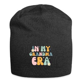 In My Grandma Era – Retro Vibes & Cozy Love - Jersey-Beanie - Anthrazit - Vorne