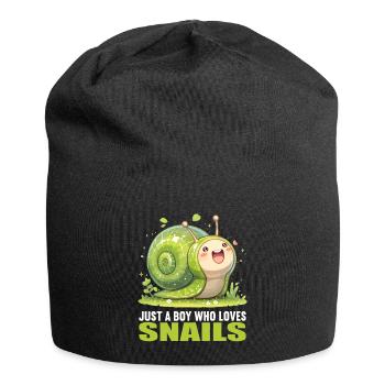 Escargots Escargot - Bonnet en jersey - noir - Devant