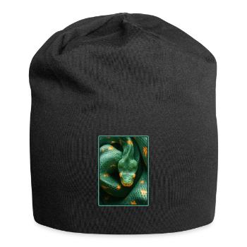 Snakes Snake - Jersey Beanie - black - Front