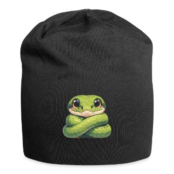 Snakes Snake - Jersey Beanie - black - Front