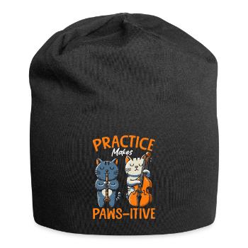 Woodwind Instruments Soprano Animals Bass Clarinet - Jersey Beanie - black - Front