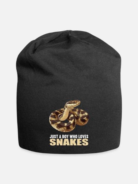 Serpents Serpent - Bonnet en jersey - noir