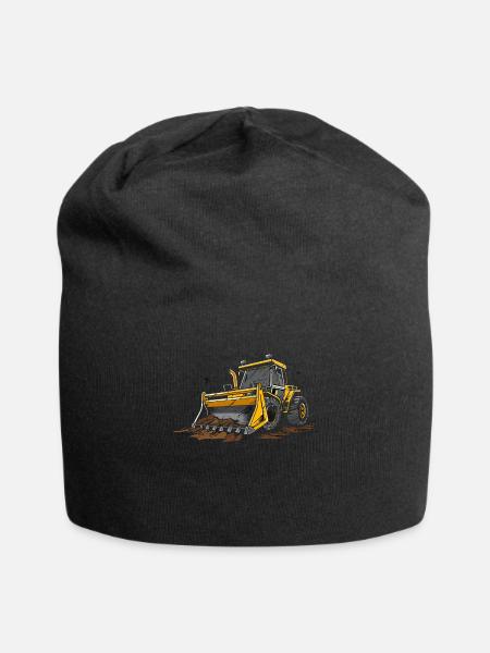 Liebhaber von Kompaktladern - Jersey-Beanie - Schwarz