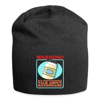 Mayonnaise Mayo Gifts - Jersey Beanie - black - Front