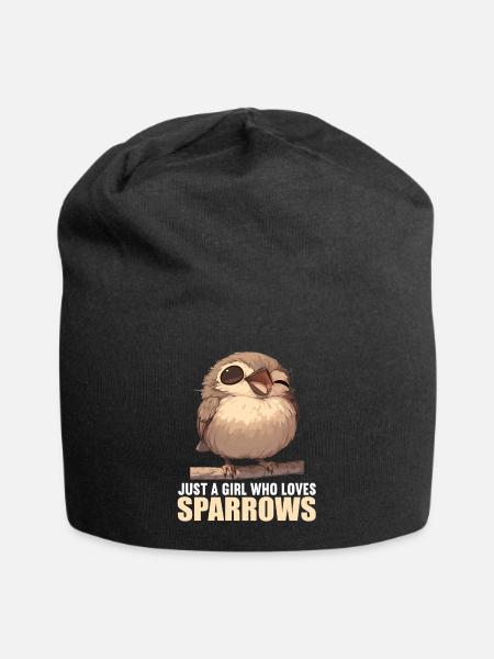 Spatzen Spatz - Jersey-Beanie - Schwarz