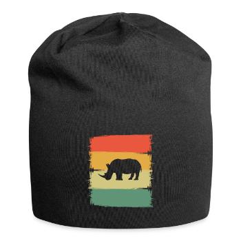 Rhinoceros - Jersey Beanie - black - Front