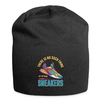 To Many Sneakers Sneaker Turnschuhe - Jersey Beanie - black - Front