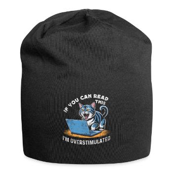 Undiagnosed, but something - Jersey Beanie - black - Front