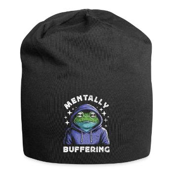 Undiagnosed, but something - Jersey Beanie - black - Front