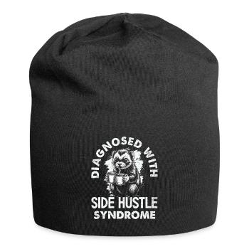 Undiagnosed, but something - Jersey Beanie - black - Front